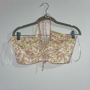 Princess Polly Multi-Style Floral Tie Top